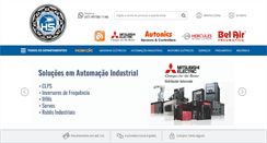 Desktop Screenshot of hsautomacao.com.br